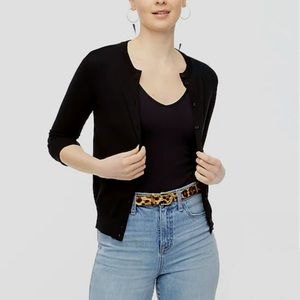 Saks 5th Ave. Design History Black Cardigan